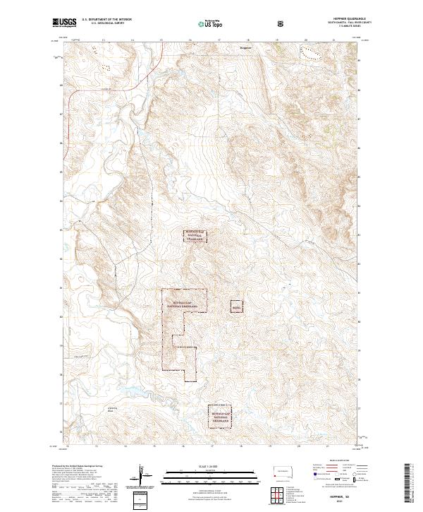 USGS Topographic Map – Heppner