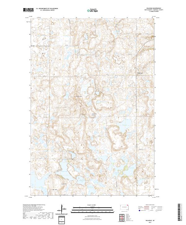 USGS Topographic Map – Hillhead