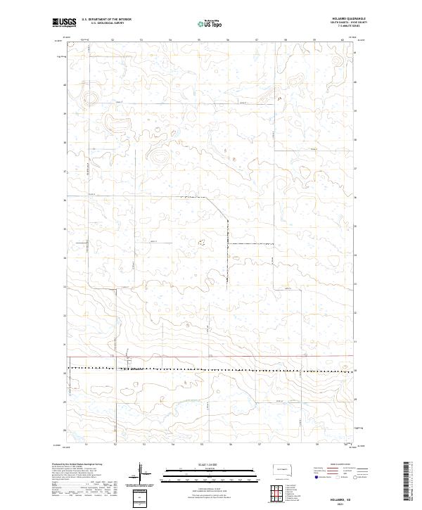USGS Topographic Map – Holabird