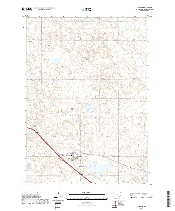 USGS Topographic Map – Humboldt