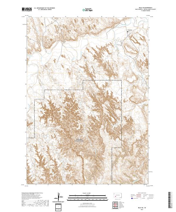 USGS Topographic Map – Imlay SE