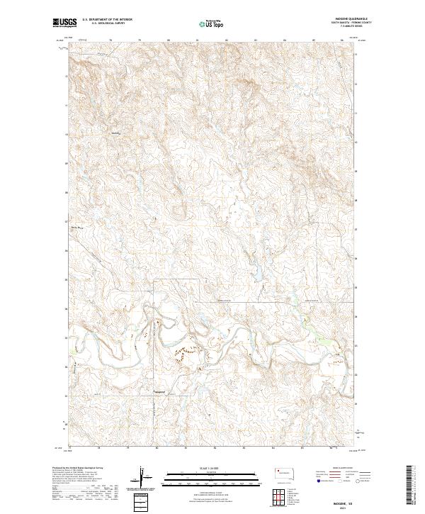 USGS Topographic Map – Imogene