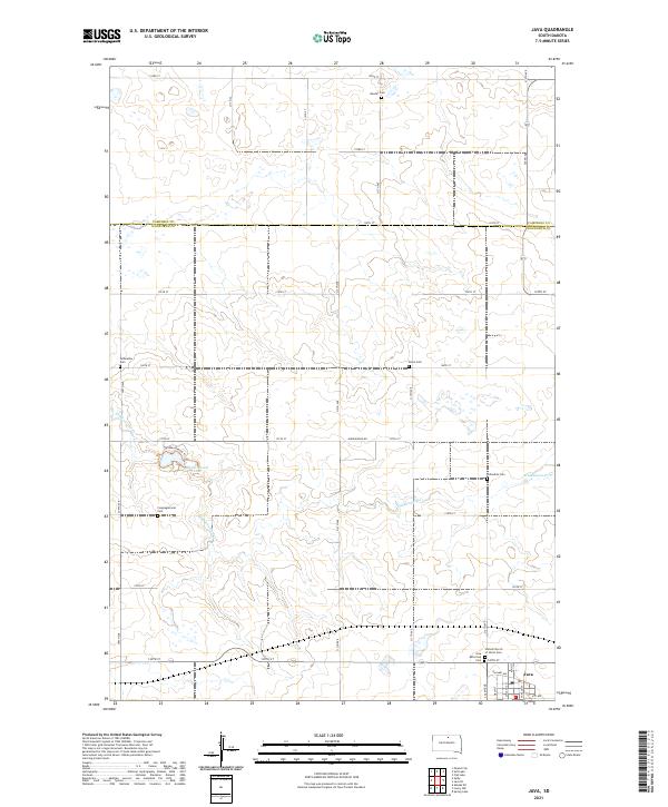 USGS Topographic Map – Java