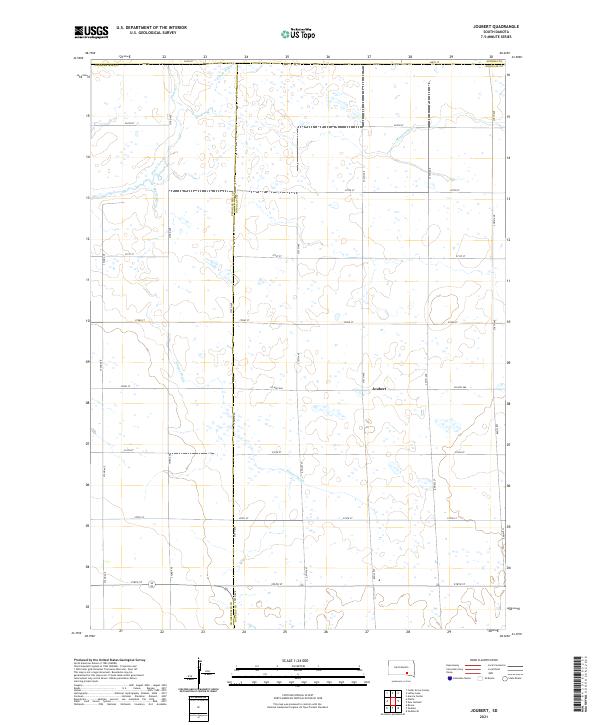 USGS Topographic Map – Joubert