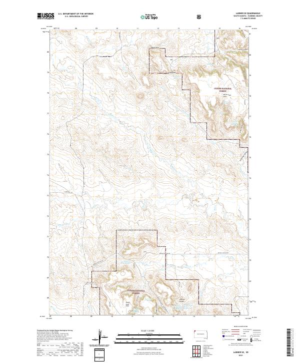 USGS Topographic Map – Ladner SE