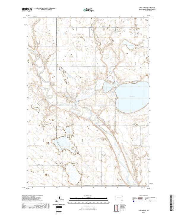 USGS Topographic Map – Lake Byron