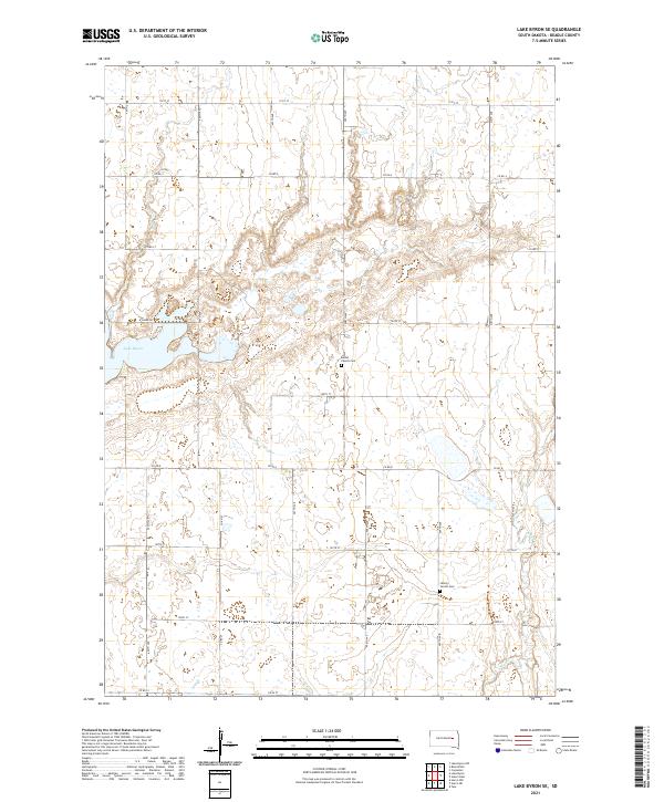 USGS Topographic Map – Lake Byron SE
