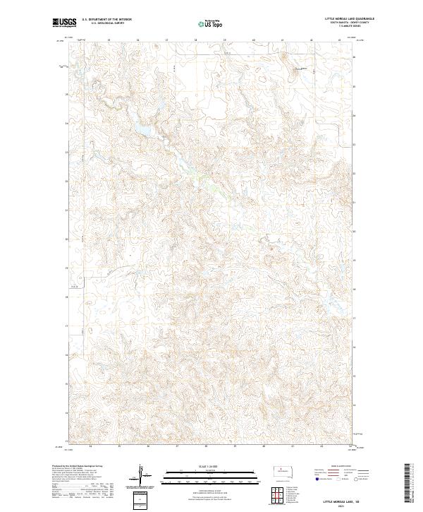 USGS Topographic Map – Little Moreau Lake
