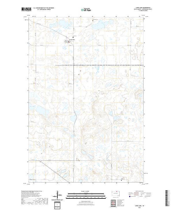 USGS Topographic Map – Long Lake