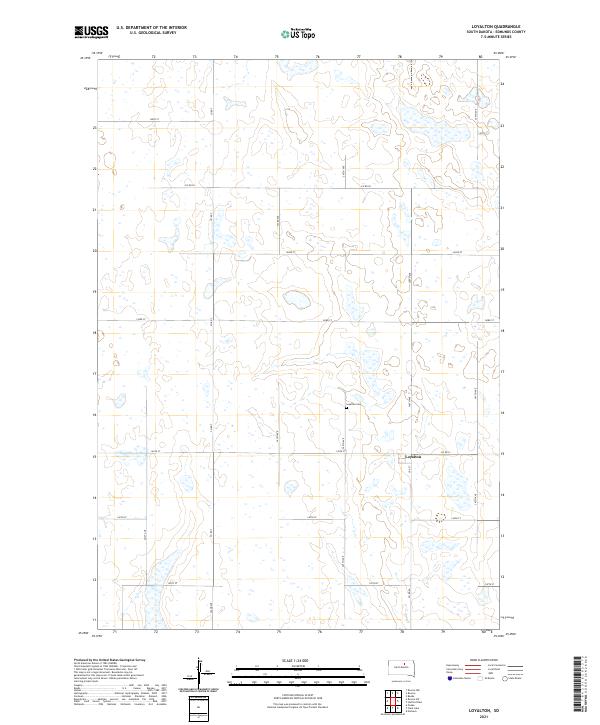 USGS Topographic Map – Loyalton