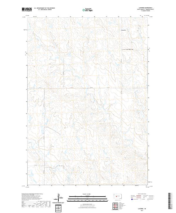 USGS Topographic Map – Lucerne