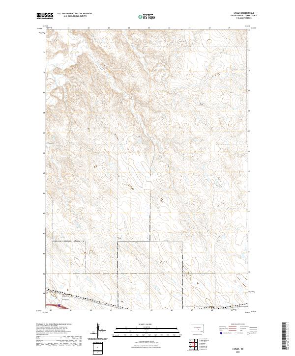 USGS Topographic Map – Lyman