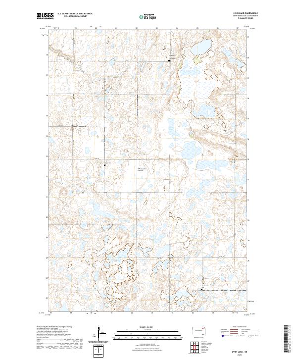 USGS Topographic Map – Lynn Lake
