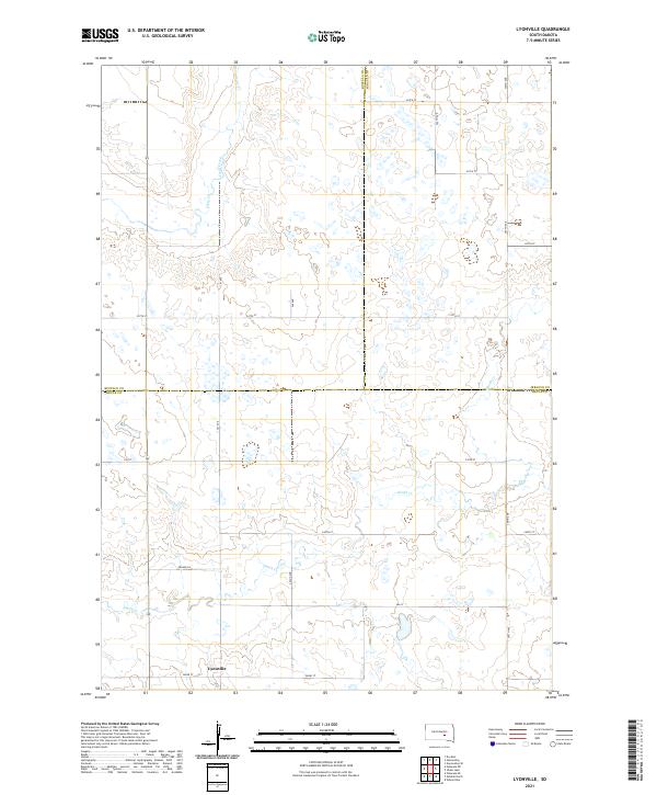 USGS Topographic Map – Lyonville