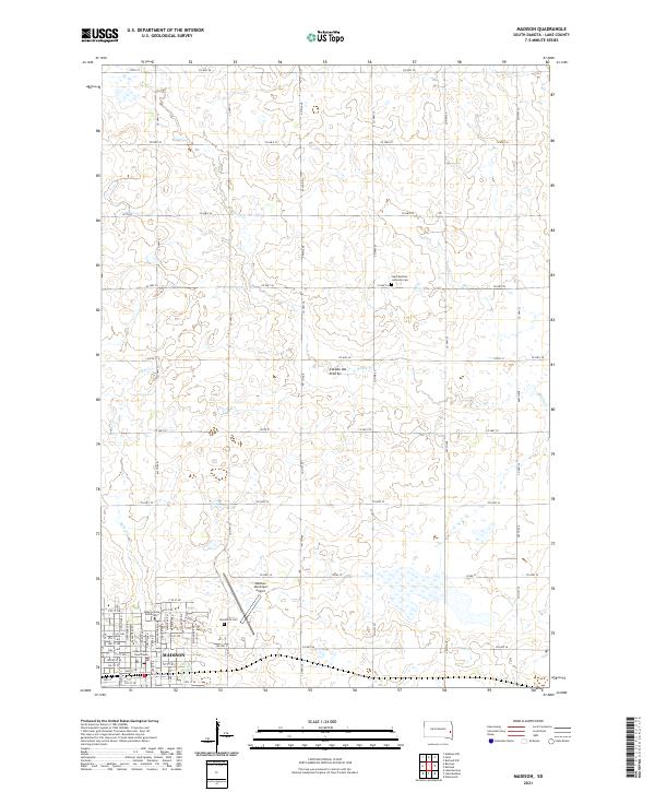 USGS Topographic Map – Madison