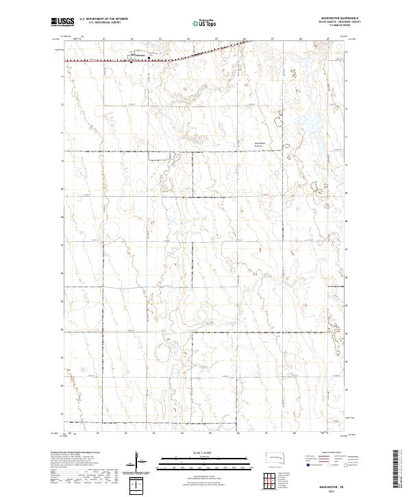USGS Topographic Map – Manchester