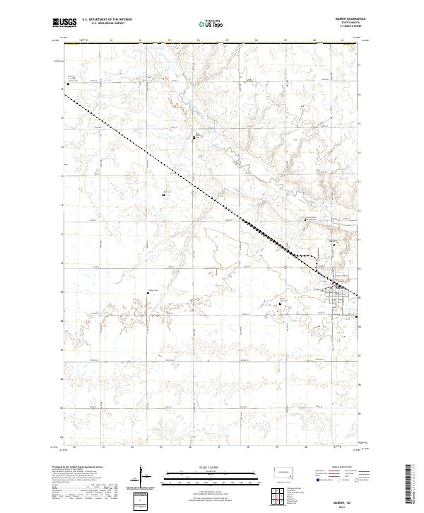 USGS Topographic Map – Marion