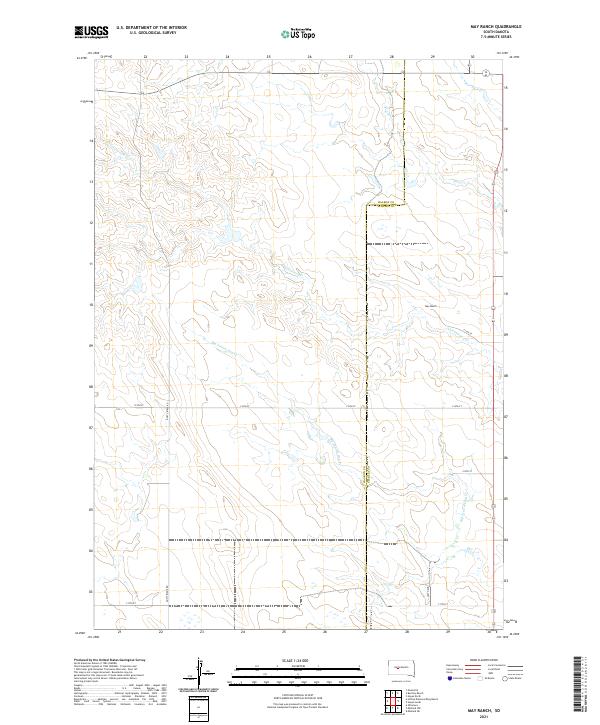 USGS Topographic Map – May Ranch