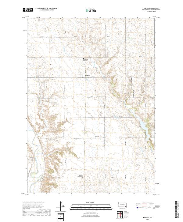 USGS Topographic Map – Mayfield