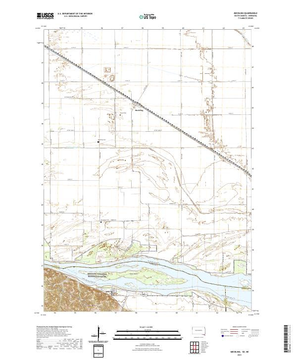 USGS Topographic Map – Meckling