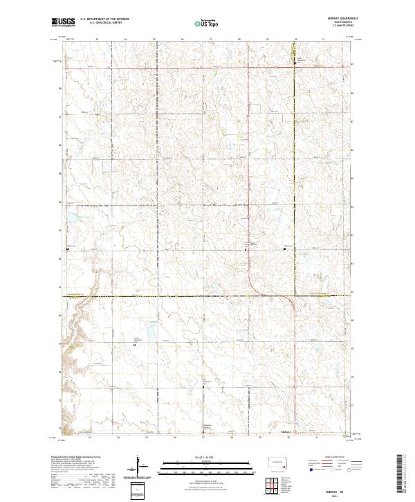 USGS Topographic Map – Midway