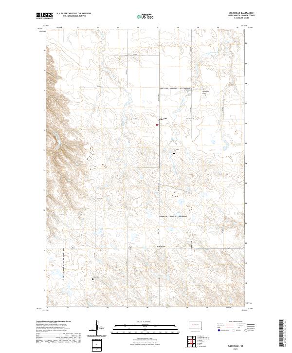 USGS Topographic Map – Milesville
