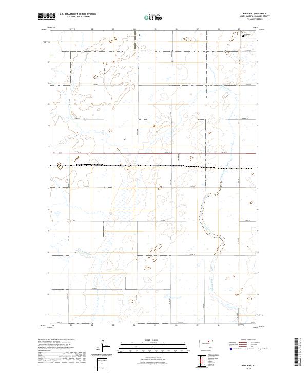 USGS Topographic Map – Mina NW