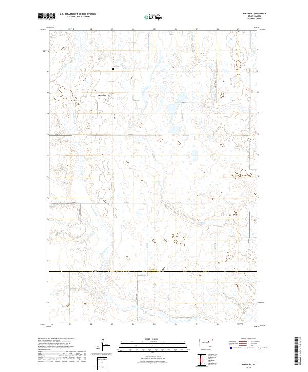 USGS Topographic Map – Miranda
