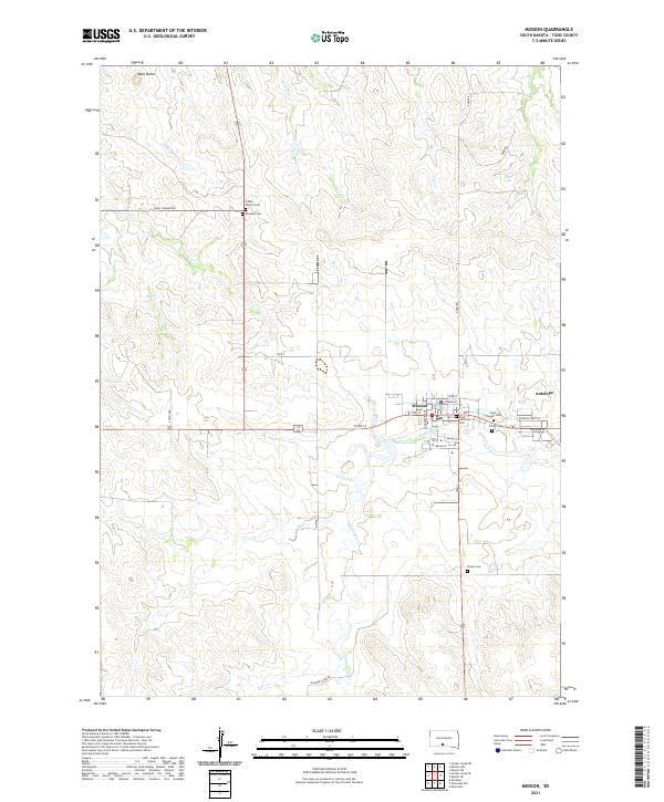 USGS Topographic Map – Mission