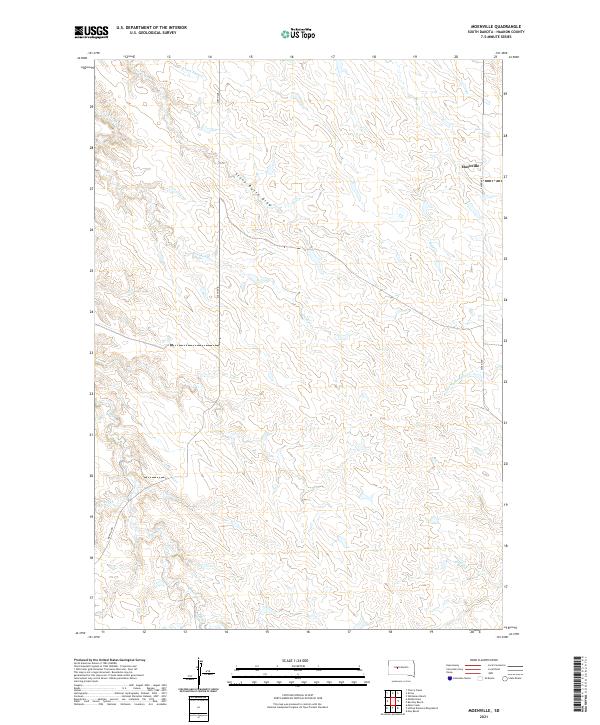 USGS Topographic Map – Moenville