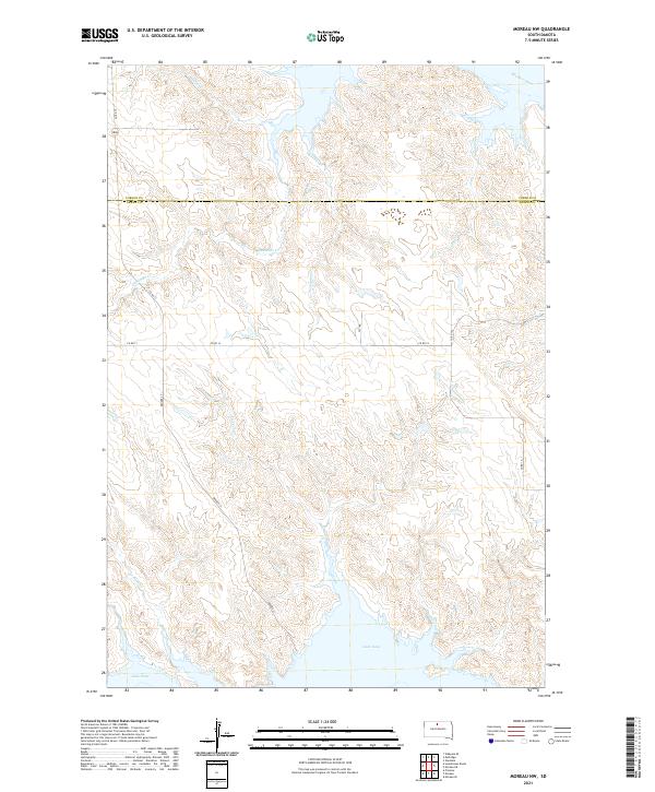 USGS Topographic Map – Moreau NW