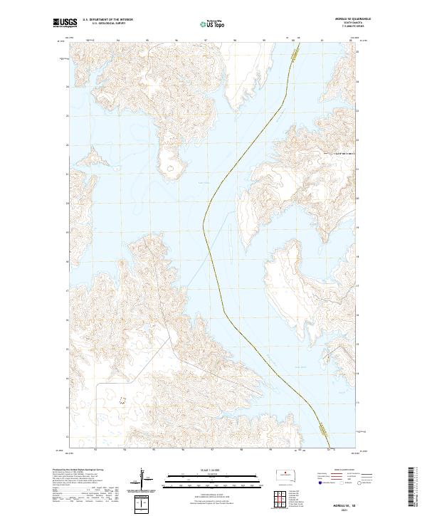 USGS Topographic Map – Moreau SE