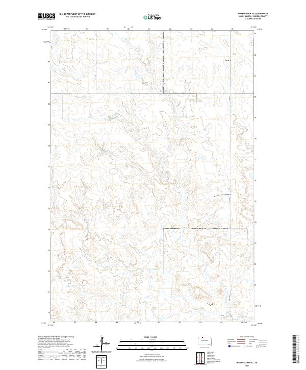USGS Topographic Map – Morristown SE