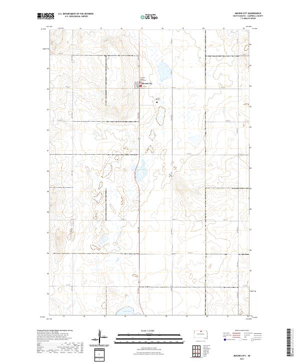 USGS Topographic Map – Mound City