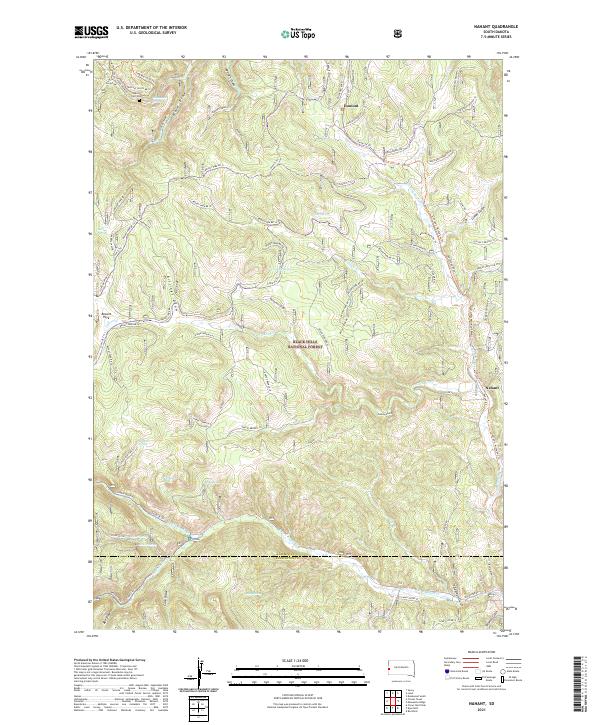USGS Topographic Map – Nahant