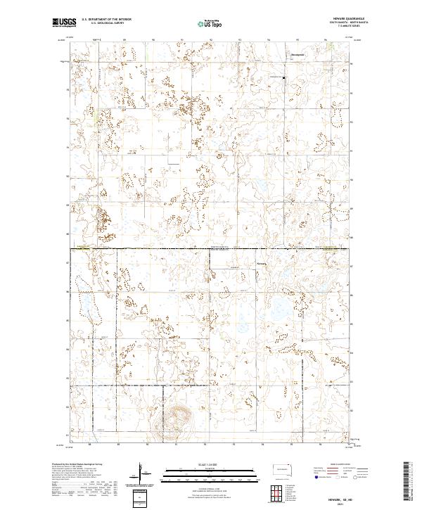 USGS Topographic Map – Newark