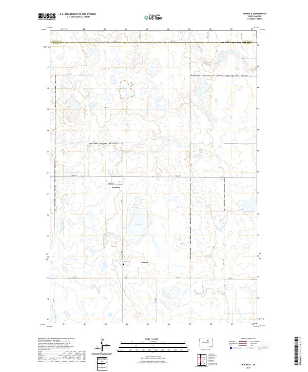 USGS Topographic Map – Norbeck