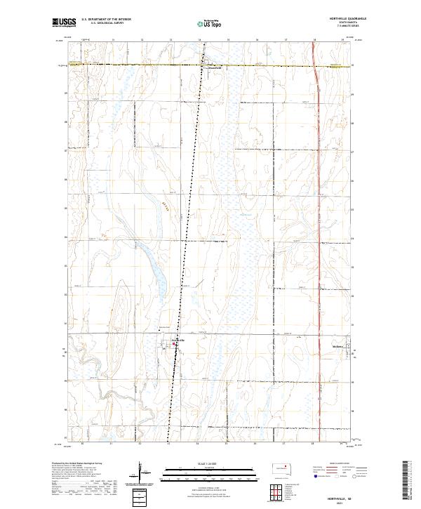 USGS Topographic Map – Northville