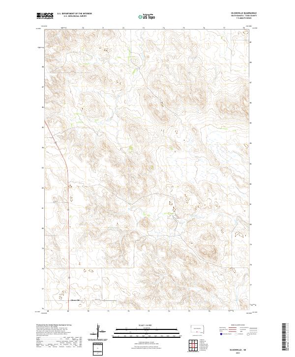 USGS Topographic Map – Olsonville