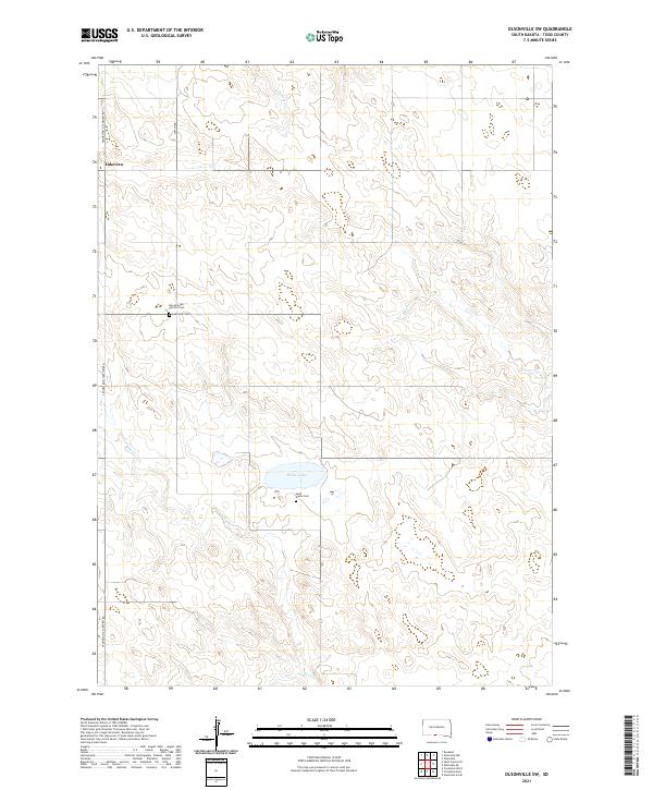 USGS Topographic Map – Olsonville SW