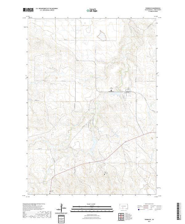 USGS Topographic Map – Parmelee