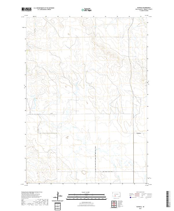 USGS Topographic Map – Patricia