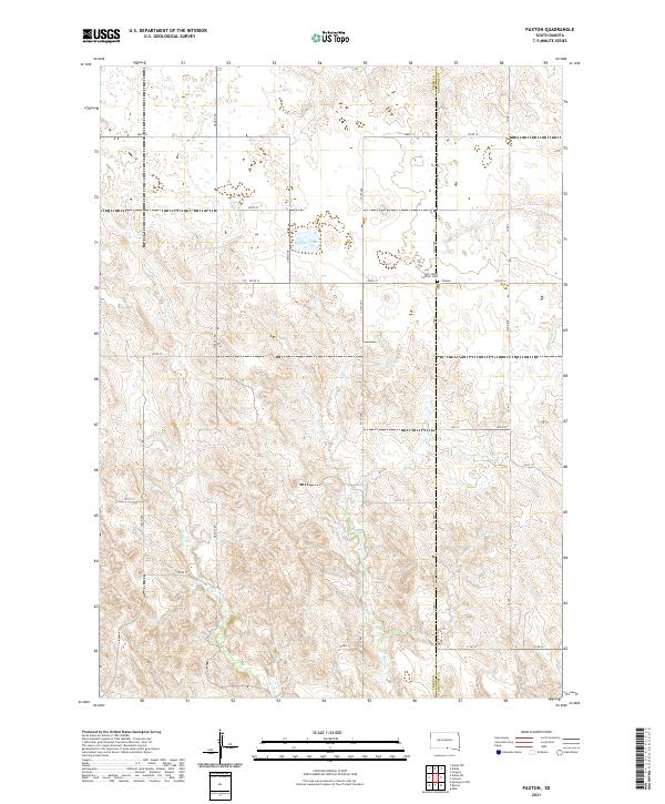 USGS Topographic Map – Paxton