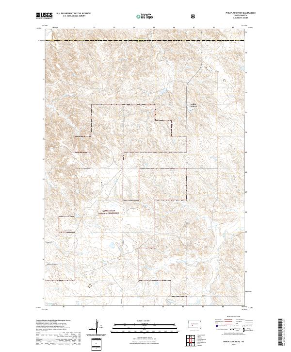 USGS Topographic Map – Philip Junction