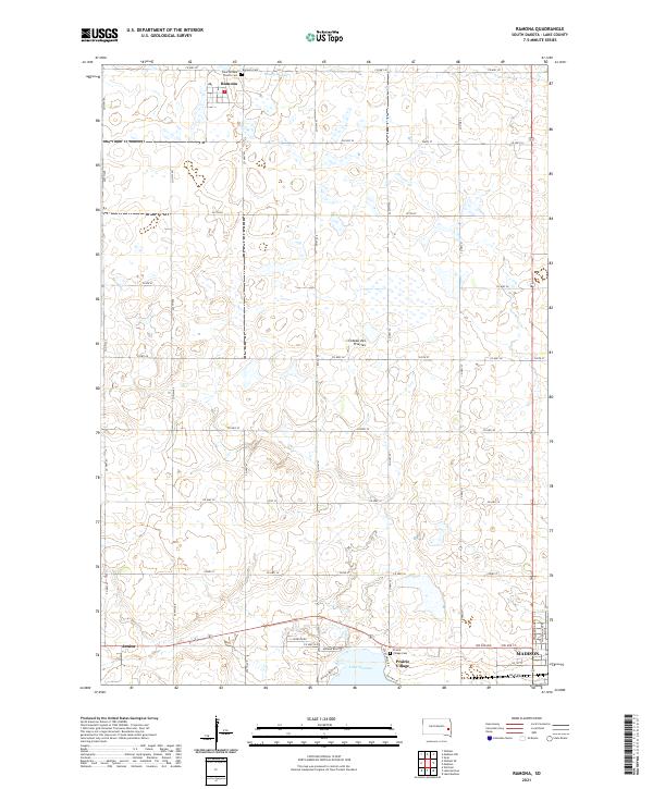 USGS Topographic Map – Ramona