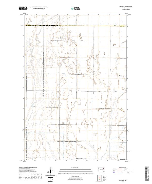 USGS Topographic Map – Randolph