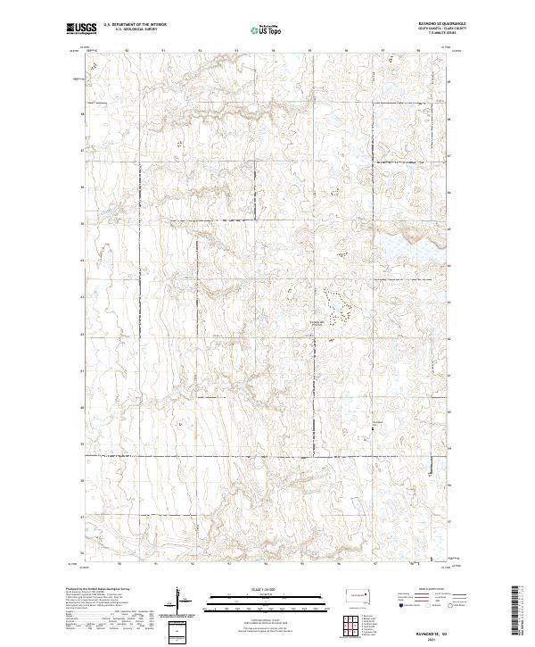 USGS Topographic Map – Raymond SE