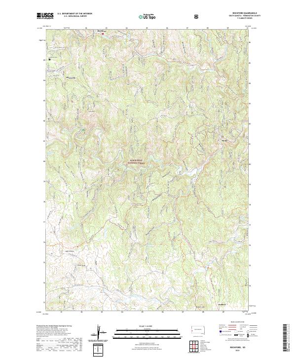 USGS Topographic Map – Rochford