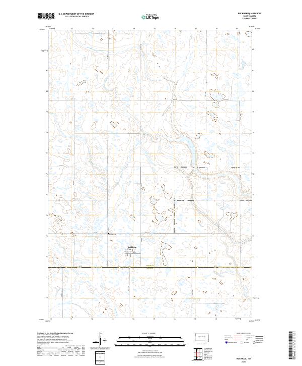 USGS Topographic Map – Rockham
