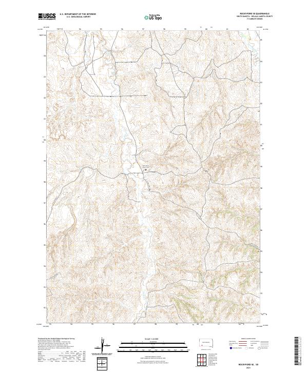USGS Topographic Map – Rockyford SE